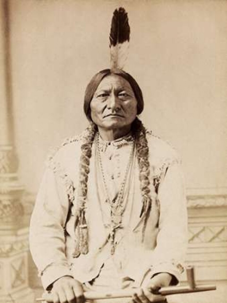 Sitting Bull- Lakota- 1885 Poster Print by Anonymous - Item # VARPDX3AP3696